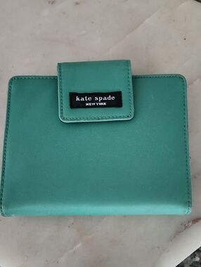 Kate Spade New York Green Nylon Mini Agenda Planner